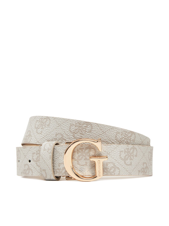 Guess Дамски колан BW7862 P3430 Екрю за Жени цена