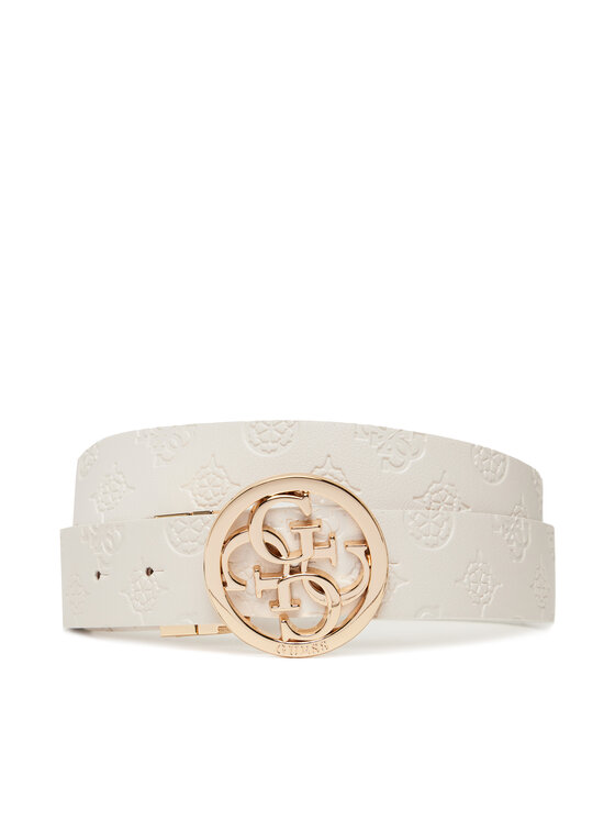 Guess Дамски колан BW9253 P5335 Бял за Жени цена