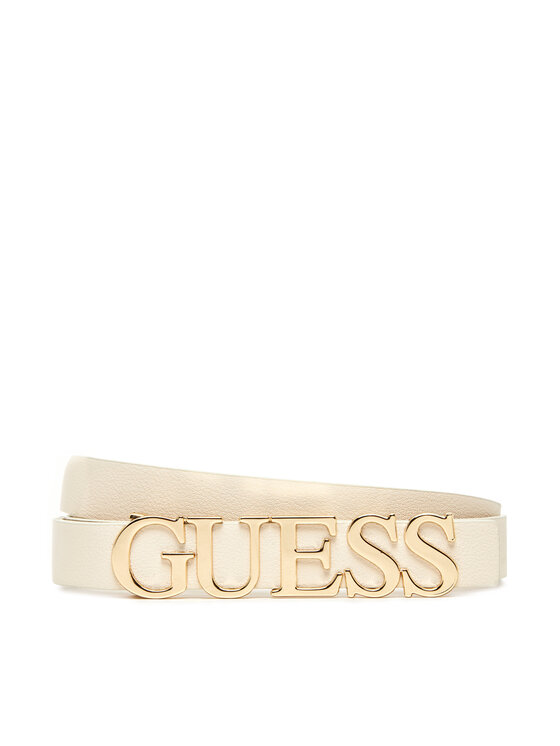 Guess Дамски колан BW9257 P5320 Бял за Жени цена