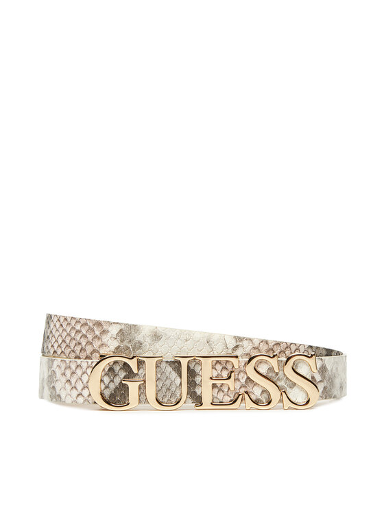 Guess Дамски колан BW9258 P5320 Сив за Жени цена