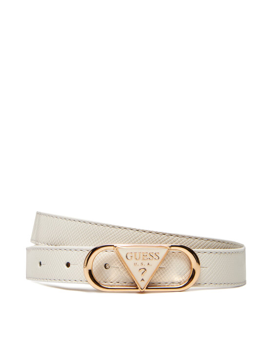 Guess Дамски колан BW9270 P5320 Бял за Жени цена