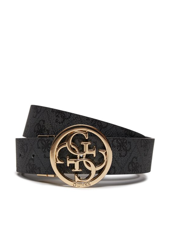 Guess Дамски колан Noelle BW9166 P4235 Черен за Жени цена