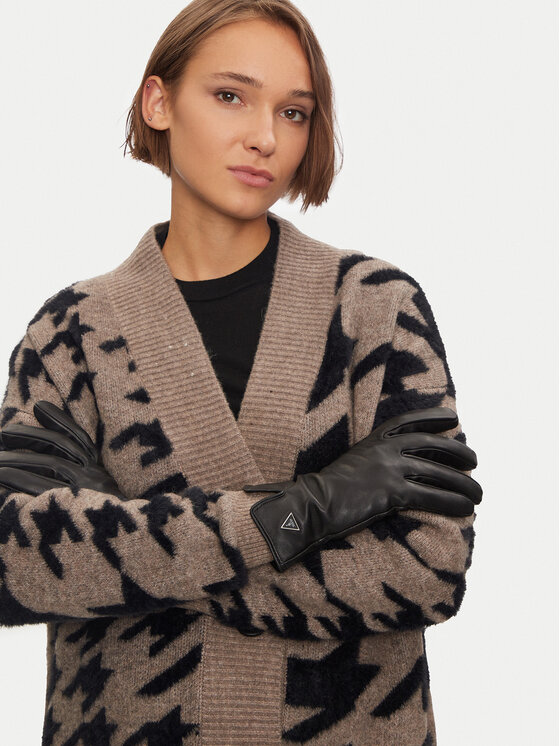 Guess Дамски ръкавици AM9449 LEA02 Черен за Жени цена