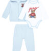 Guess Детски комплект H5YW12 KA6W4 Светлосиньо Regular Fit за Момчета цена