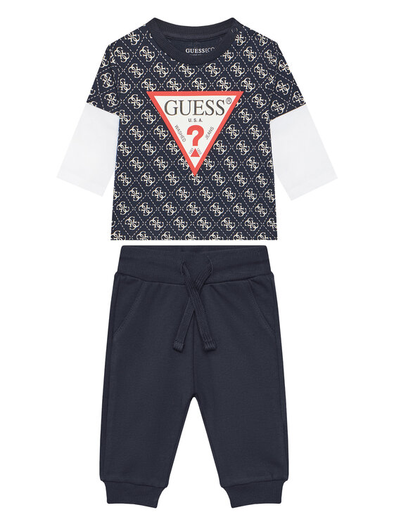 Guess Детски комплект I5YG00 K8HM4 Тъмносин Regular Fit за Момчета цена