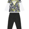 Guess Детски комплект N5YG00 K8HM4 Зелен Regular Fit за Момчета цена
