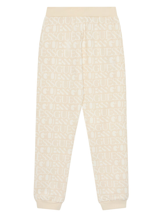 Guess Долнище анцуг J5YQ13 KAD74 Бежов Regular Fit за Момичета цена