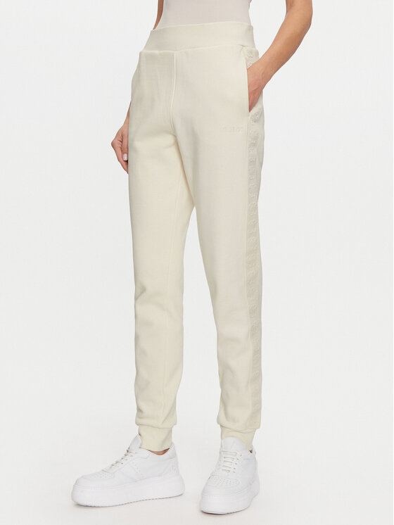 Guess Долнище анцуг Stacie V4BB00 KC5O0 Екрю Regular Fit за Жени цена