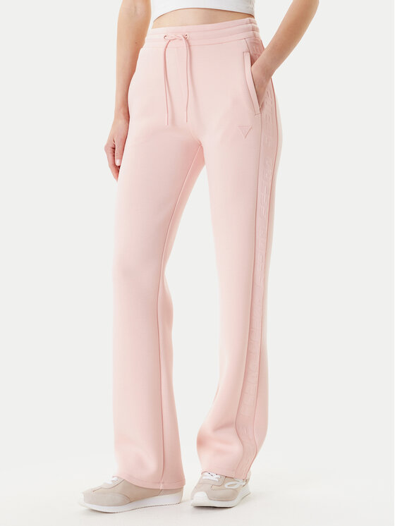 Guess Долнище анцуг V3RB21 K7UW2 Розов Regular Fit за Жени цена