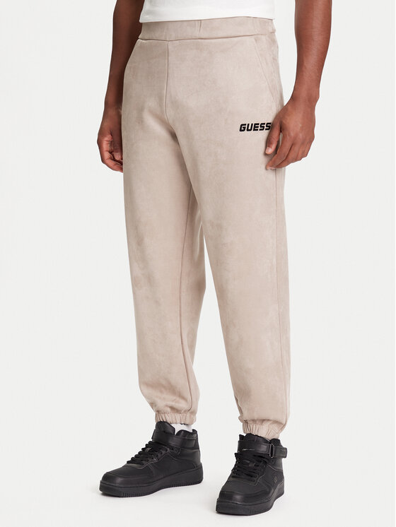 Guess Долнище анцуг Z5YB03 KCJY2 Бежов Regular Fit за Жени цена