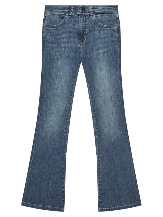 Guess Дънки J3YA03 D52V0 Син Regular Fit за Момичета цена