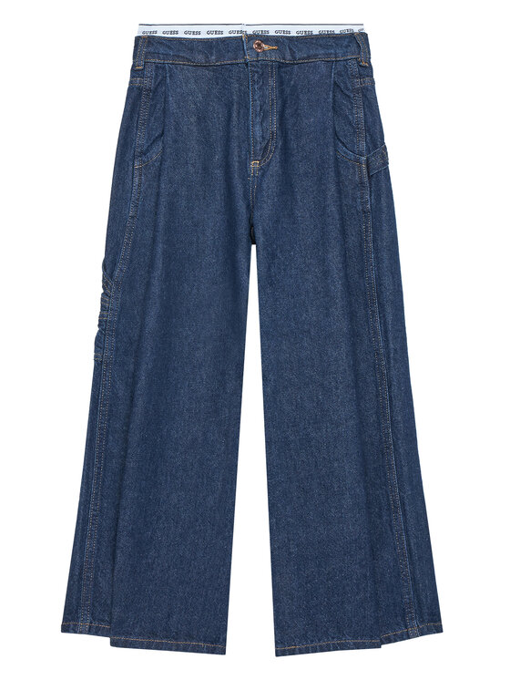 Guess Дънки J5RA12 D45E0 Тъмносин Regular Fit за Момичета цена