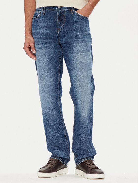 Guess Дънки M5YAN2 D5KT3 Тъмносин Regular Fit за Мъже цена