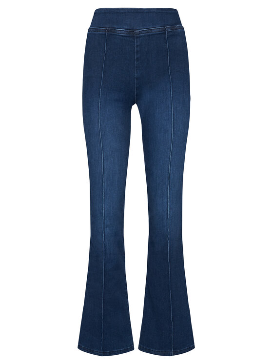 Guess Дънки W5YA0F D5QR0 Син Flare Fit за Жени цена