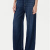 Guess Дънки W5YA82 D0782 Тъмносин Wide Leg за Жени цена