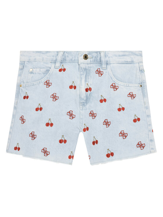 Guess Дънкови шорти J5GD10 D45E0 Цветен Regular Fit за Момичета цена