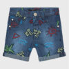 Guess Дънкови шорти N3GD07 WFGE0 Син Regular Fit за Момчета цена