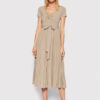 Guess Ежедневна рокля Erynn WBGK86 WE6D1 Бежов Regular Fit за Жени цена