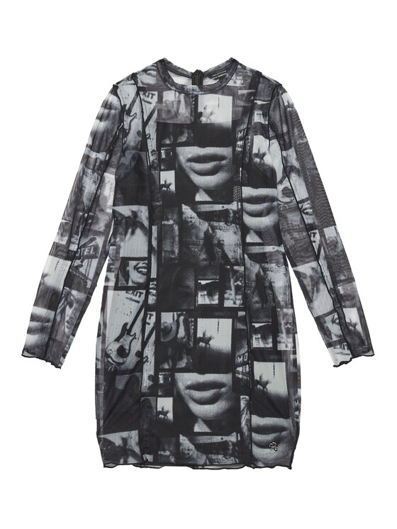 Guess Ежедневна рокля J5YK08 K0180 Сив Regular Fit за Момичета цена