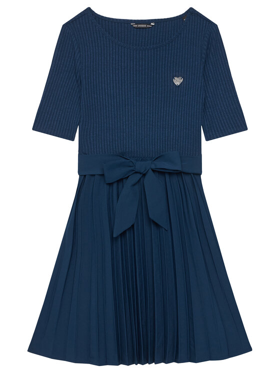 Guess Ежедневна рокля J5YK23 RC1S0 Тъмносин Classic Fit за Момичета цена