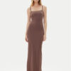 Guess Ежедневна рокля O5GK00 KCDE0 Кафяв Bodycon Fit за Жени цена
