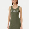 Guess Ежедневна рокля V5GK06 K8RT2 Зелен Slim Fit за Жени цена