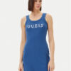 Guess Ежедневна рокля V5GK06 K8RT2 Син Slim Fit за Жени цена