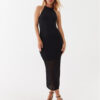 Guess Ежедневна рокля W3YK93 R24F0 Черен Bodycon Fit за Жени цена