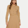 Guess Ежедневна рокля W5RK93 KCBO2 Бежов Regular Fit за Жени цена