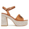 Guess Еспадрили FLJFML LEA03 Кафяв за Жени цена
