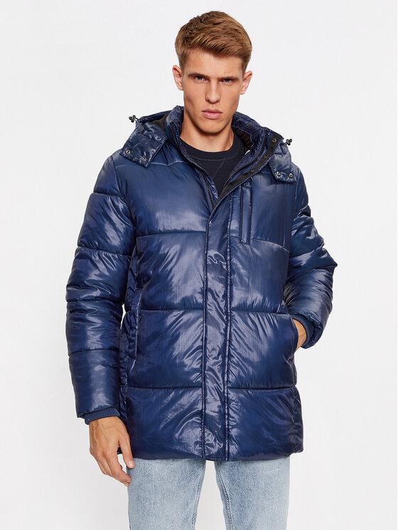 Guess Зимно яке M3BL28 WFP50 Тъмносин Regular Fit за Мъже цена