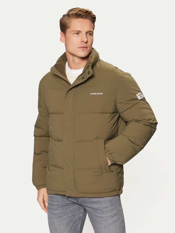 Guess Зимно яке M4BL20 WGII2 Каки Regular Fit за Мъже цена