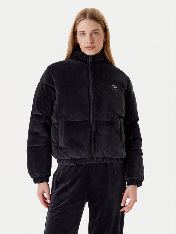 Guess Зимно яке V4BL03 K0232 Черен Regular Fit за Жени цена