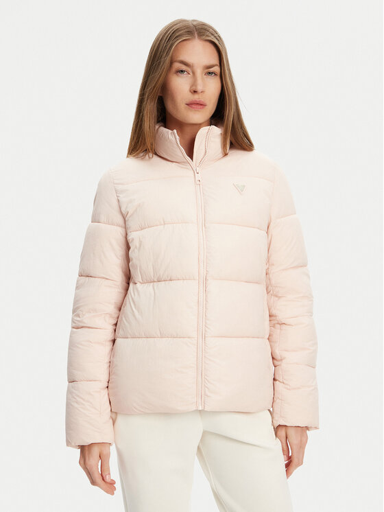 Guess Зимно яке V4YL03 WFUD0 Розов Regular Fit за Жени цена