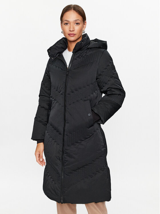 Guess Зимно яке W3BL42 WFSV2 Черен Regular Fit за Жени цена