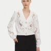 Guess Кардиган W5GQ11 KCWY1 Бял Regular Fit за Жени цена