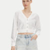Guess Кардиган W5GR08 Z3MN2 Бял Regular Fit за Жени цена