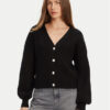 Guess Кардиган W5YR07 Z2ZK2 Черен Relaxed Fit за Жени цена
