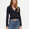 Guess Кардиган W5YR11 Z0130 Тъмносин Regular Fit за Жени цена