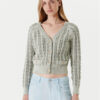 Guess Кардиган W5YR15 Z3OU0 Зелен Regular Fit за Жени цена