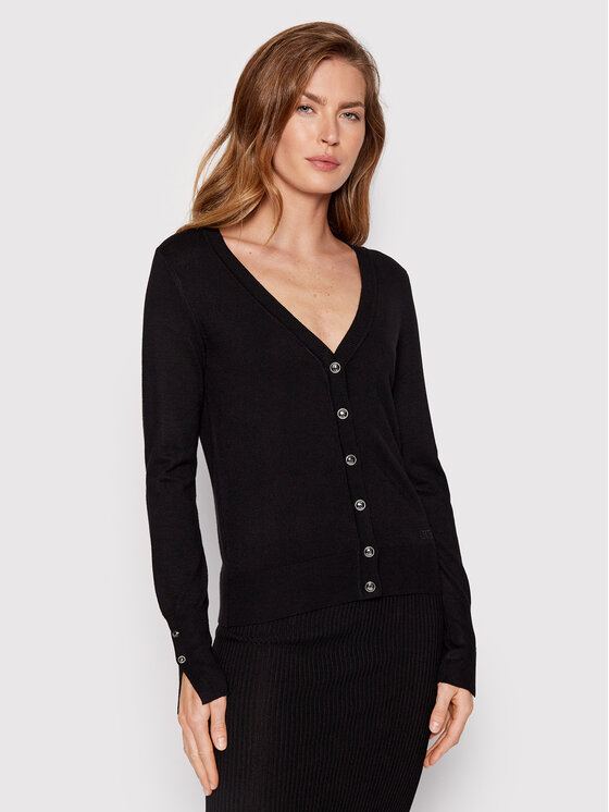Guess Кардиган Zena W2YR33 Z2V62 Черен Regular Fit за Жени цена