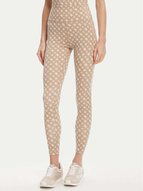 Guess Клин V5YB18 MC03W Бежов Slim Fit за Жени цена