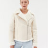 Guess Кожух Dafne W3BL60 WFSL0 Екрю Regular Fit за Жени цена