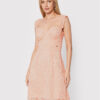 Guess Коктейлна рокля W2YK70 KAQN0 Розов Slim Fit за Жени цена
