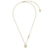 Guess Колие Lovely Guess JUBN03 035JW Позлатено с жълто злато за Жени цена
