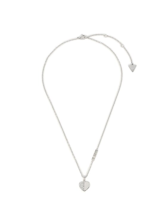 Guess Колие Lovely Guess JUBN03 035JW Сребърно родиево покритие за Жени цена