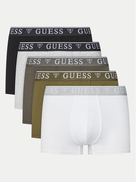 Guess Комплект 5 чифта боксери U4YG16 K6YW1 Цветен за Мъже цена