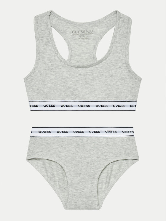 Guess Комплект бельо J4BG00 KBBU1 Сив за Момичета цена