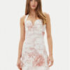Guess Лятна рокля W5GK40D5NC1 Бял Slim Fit за Жени цена