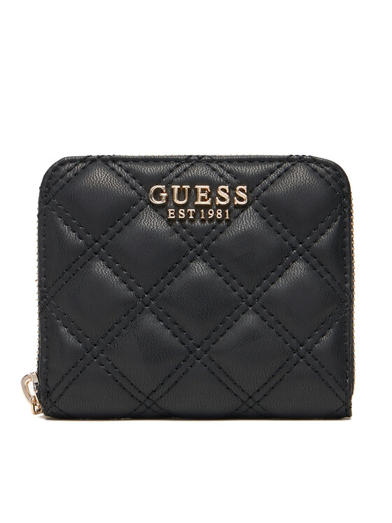 Guess Малък дамски портфейл Giully II Slg SWQG96 73137 Черен за Жени цена